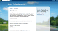 Desktop Screenshot of english-language-learn.com
